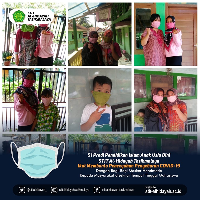 prodi piaud bagi-bagi masker